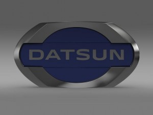 datsun logo Model 3D