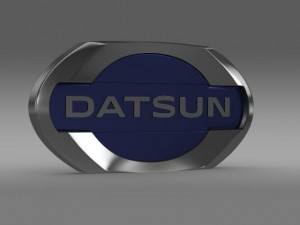 datsun logo Model 3D
