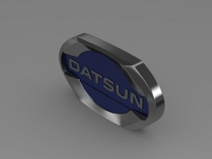 datsun logo Model 3D