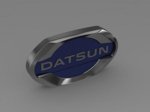 datsun logo Model 3D