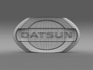 datsun logo 3D Model