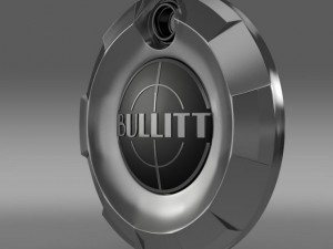 ford mustang bullit logo 3Dモデル
