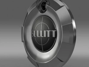 logo Ford Mustang Bullitt Modello 3D