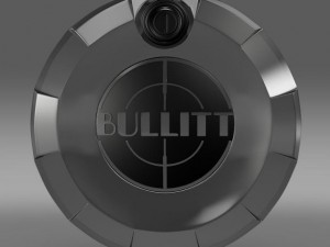 ford mustang bullit logo Modello 3D