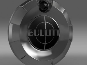 ford mustang bullit logo Modello 3D