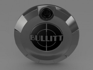 ford mustang bullit logo Modello 3D