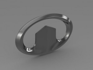 great wall new logo Model 3D