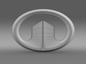 great wall new logo Model 3D