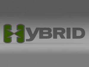 logo ibrido Modello 3D