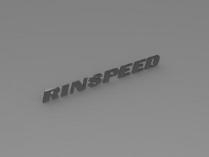 rinspeed logo 3D Модель