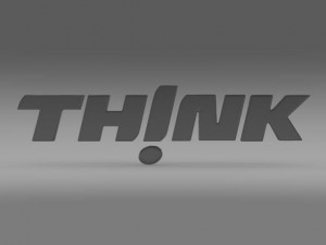 think logo 3D 模型