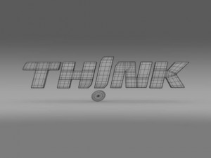 think logo 3D 模型