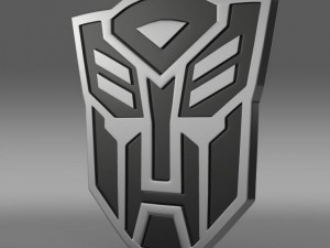 transformer logo 3D Model