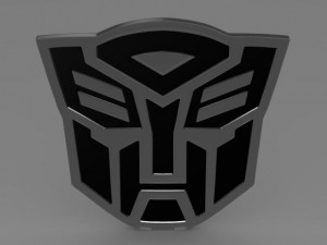 transformer logo Modèle 3D