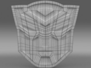 transformer logo Modèle 3D