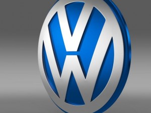 volkswagen group logo Modelo 3D