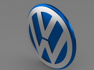 volkswagen group logo 3D मॉडल