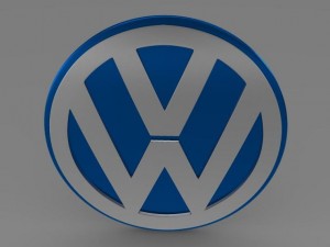 volkswagen group logo 3D मॉडल