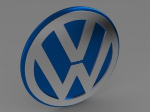 volkswagen group logo 3D मॉडल