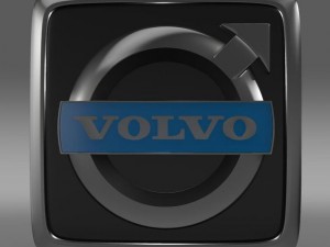 volvo truck logo 3D 모델