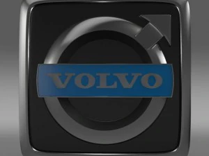 volvo truck logo 3D Model