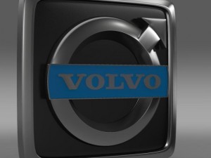 volvo truck logo 3D 모델