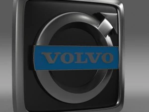 volvo truck logo 3D Model