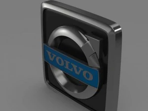 volvo truck logo 3D Model