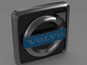 volvo truck logo 3D Model