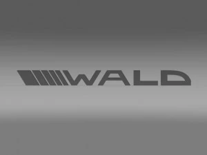 wald logo 3D Model