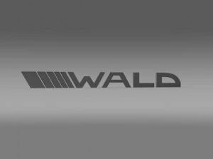 wald logo 3D Model