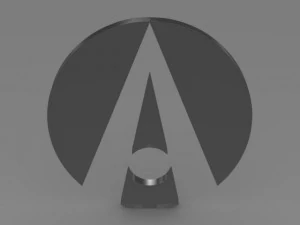 ariel logo 3D Model