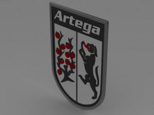 artega logo 3D Модель