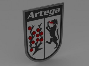 artega logo 3D Модель