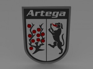 artega logo 3D Модель
