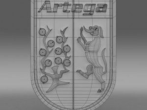artega logo 3D Модель