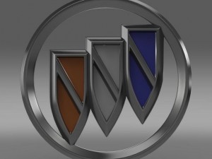 buick new logo 3D Model