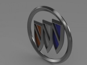 buick new logo 3D Model