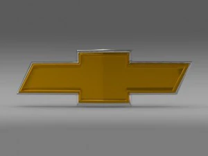 chevrolet new logo 3D Model