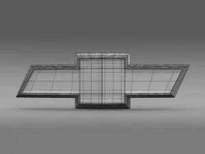 chevrolet new logo 3D Model