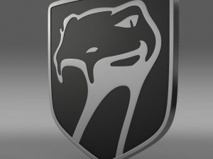 dodge viper sneaky pete 1992 logo 3D Model