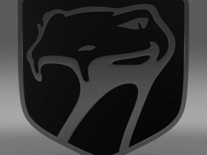 dodge viper sneaky pete 1992 logo 3D-Modell