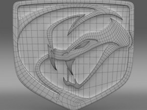 dodge viper stryker 2013 3D 模型