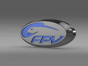 fpv logo 3D Model