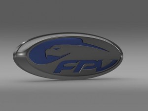 fpv logo 3D Model