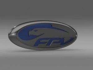 fpv logo 3D Model