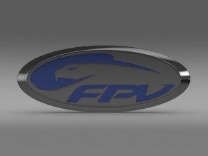 fpv logo 3D Model