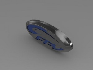 fpv logo 3D Model
