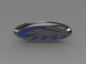 fpv logo 3D Model