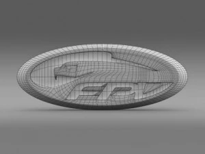 fpv logo 3D Model